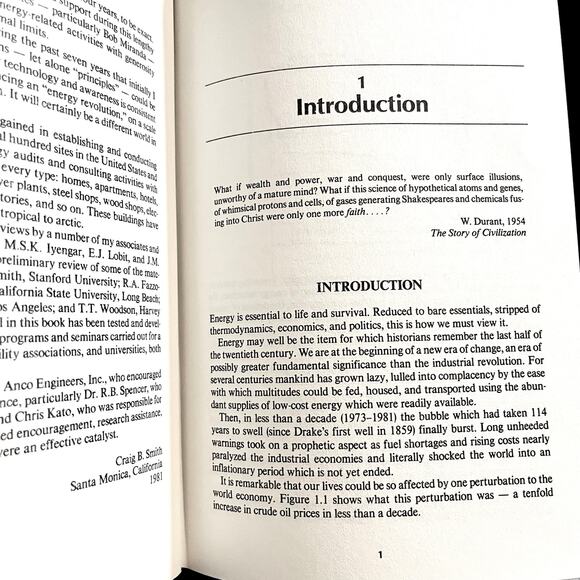 Energy Management Principles Craig B. Smith 1981 Hardcover Energy Conservation - Picture 6 of 8